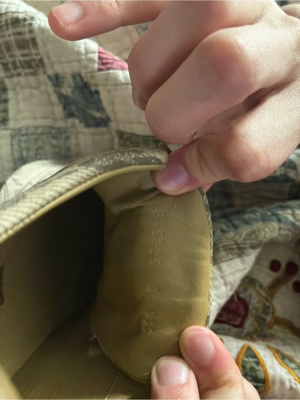Gucci Brown Monogram Low-Top Sneakers